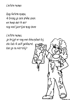 A coloring page of mothers day